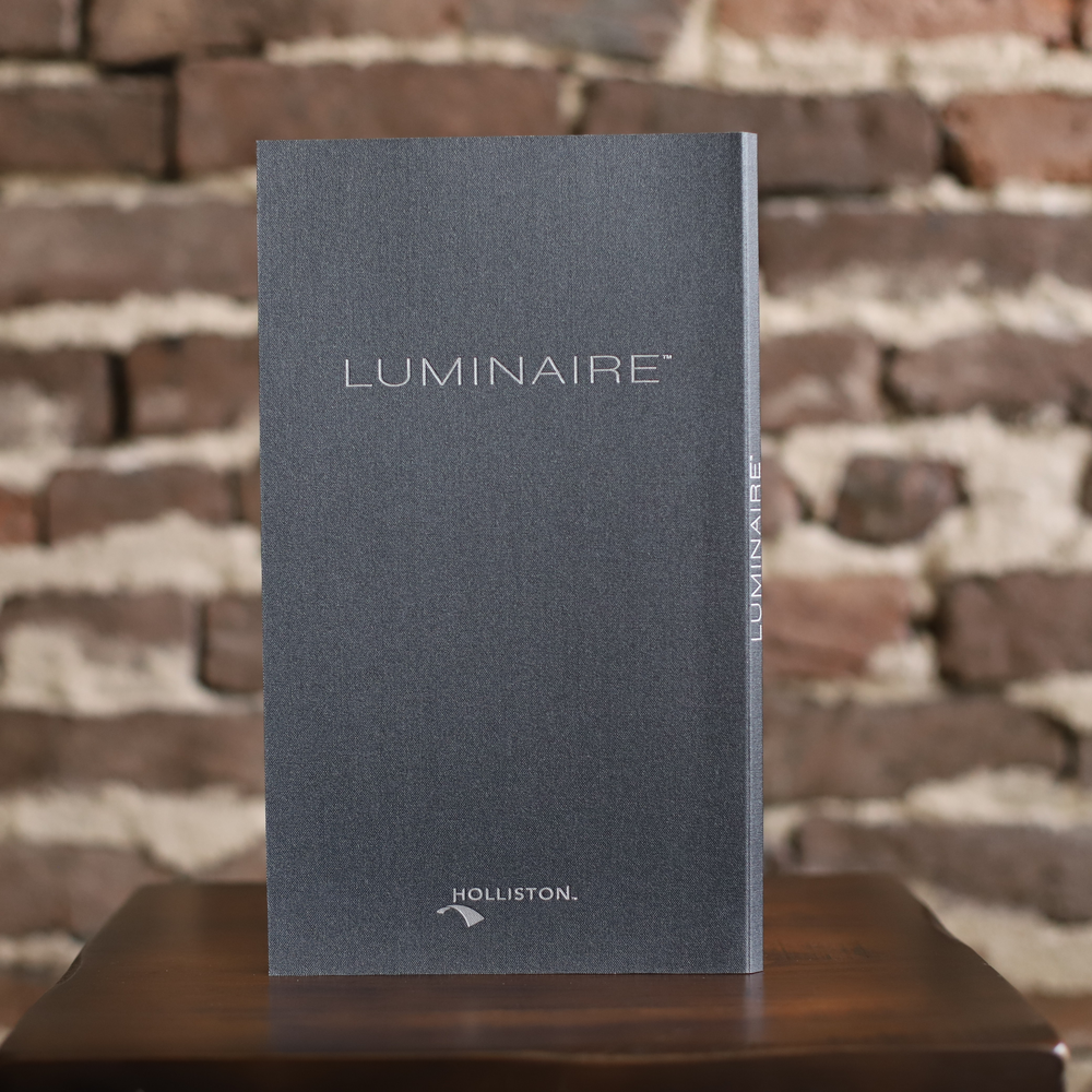 Cover of the Luminaire sample book