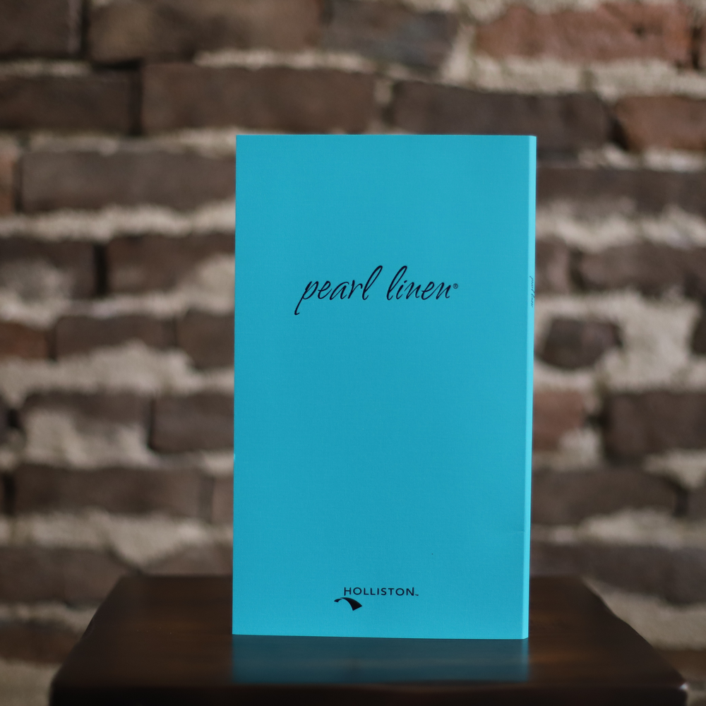 Cover of Pearl Linen sample book